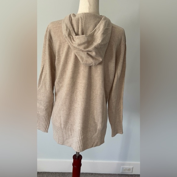 Banana Republic Italian Wool Blend Hoodie Sweater - Picture 6 of 12
